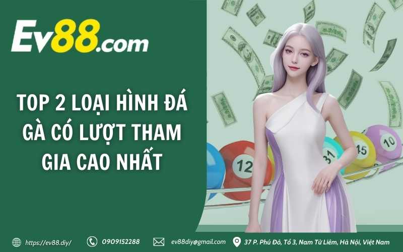 Top 2 loại hình đá gà có lượt tham gia cao nhất
